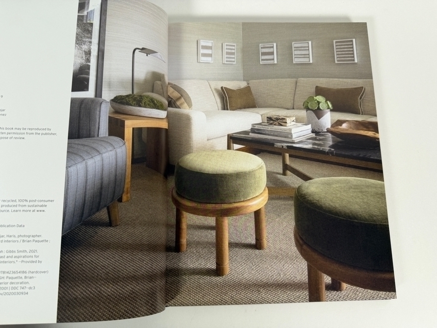 Hardcover Book At Home: Evocative & Art-Forward Interiors By Interior Designer Brian Paquette [Photo 4]