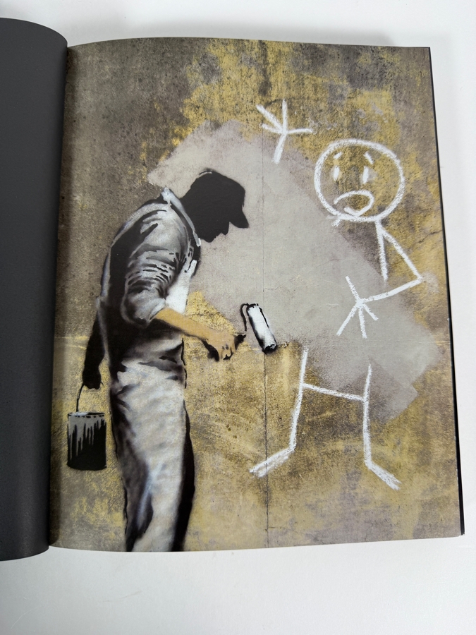 Banksy: You Are An Acceptable Level Of Threat Hardcover Book By Patrick Potter, Carpet Bombing Culture Street Art Coffee Table Book [Photo 2]