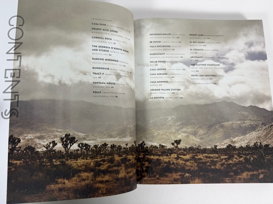 Oasis: Modern Desert Homes Around the World Hardcover Architecture Book By iO Tillett Wright, Clarkson Potter Coffee Table Book [Photo 2]