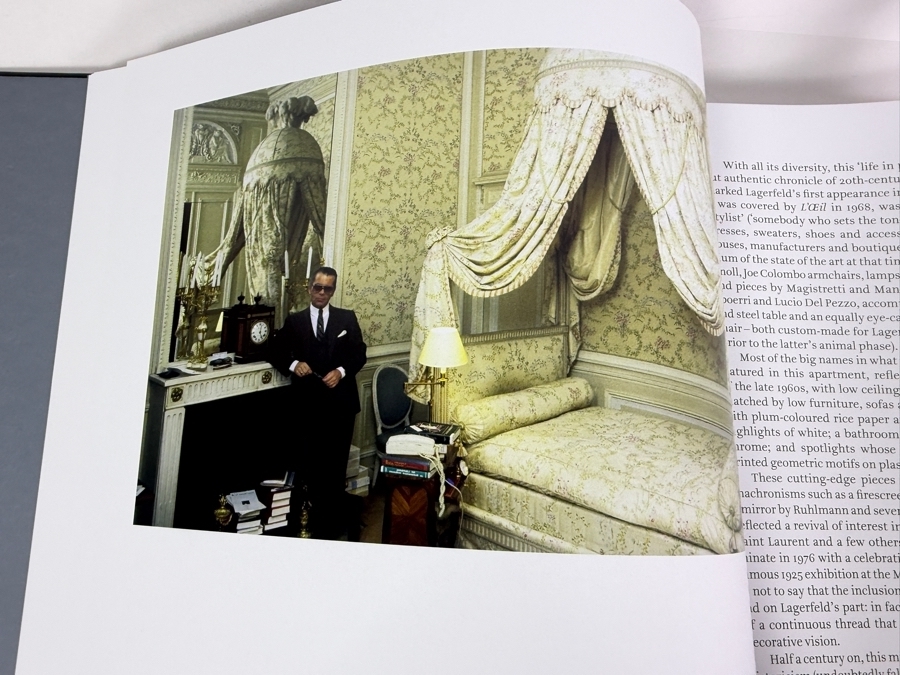 Karl Lagerfeld: A Life in Houses Hardcover Fashion History Book By Patrick Mauriès And Marie Kalt, Thames & Hudson Coffee Table Book [Photo 5]