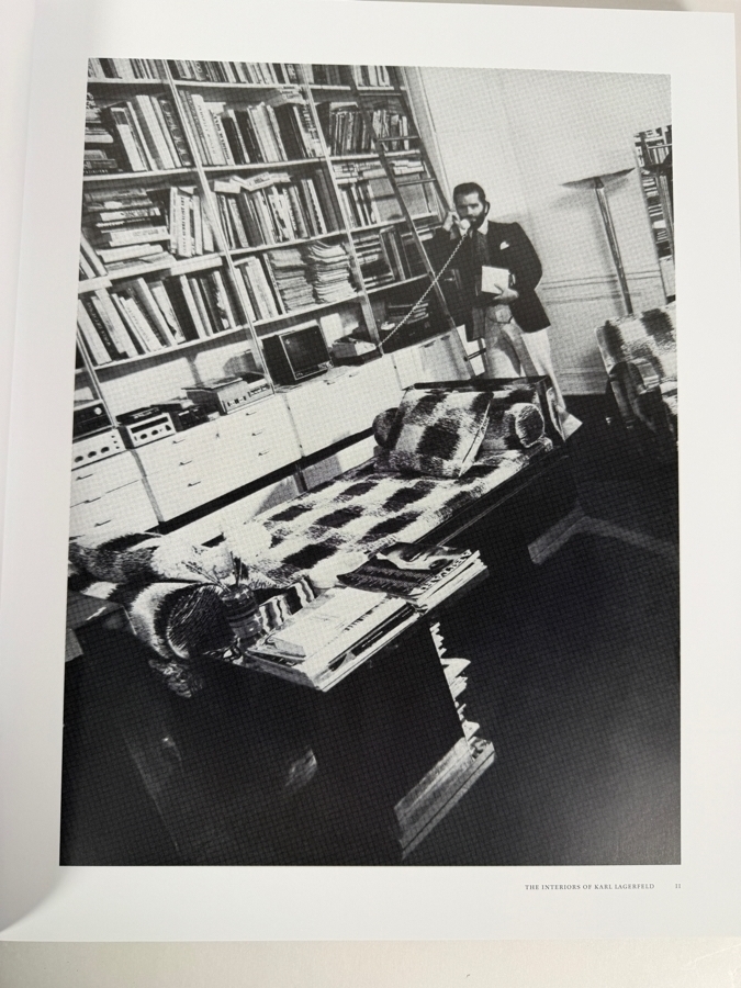 Karl Lagerfeld: A Life in Houses Hardcover Fashion History Book By Patrick Mauriès And Marie Kalt, Thames & Hudson Coffee Table Book [Photo 3]