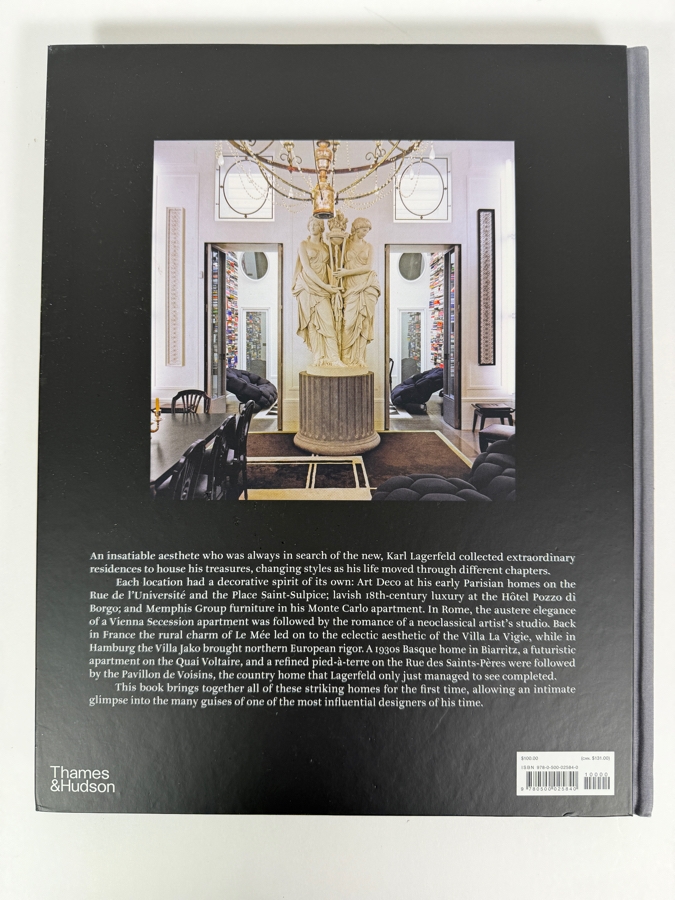 Karl Lagerfeld: A Life in Houses Hardcover Fashion History Book By Patrick Mauriès And Marie Kalt, Thames & Hudson Coffee Table Book [Photo 10]