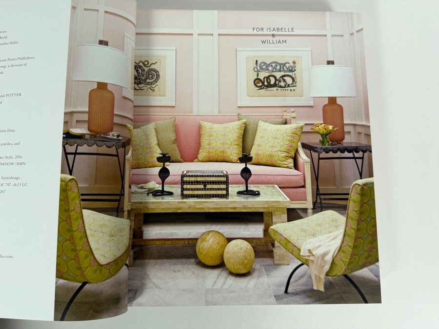 The Finer Things: Timeless Furniture, Textiles, and Details Hardcover Book By Christiane Lemieux, Clarkson Potter Coffee Table Book [Photo 4]