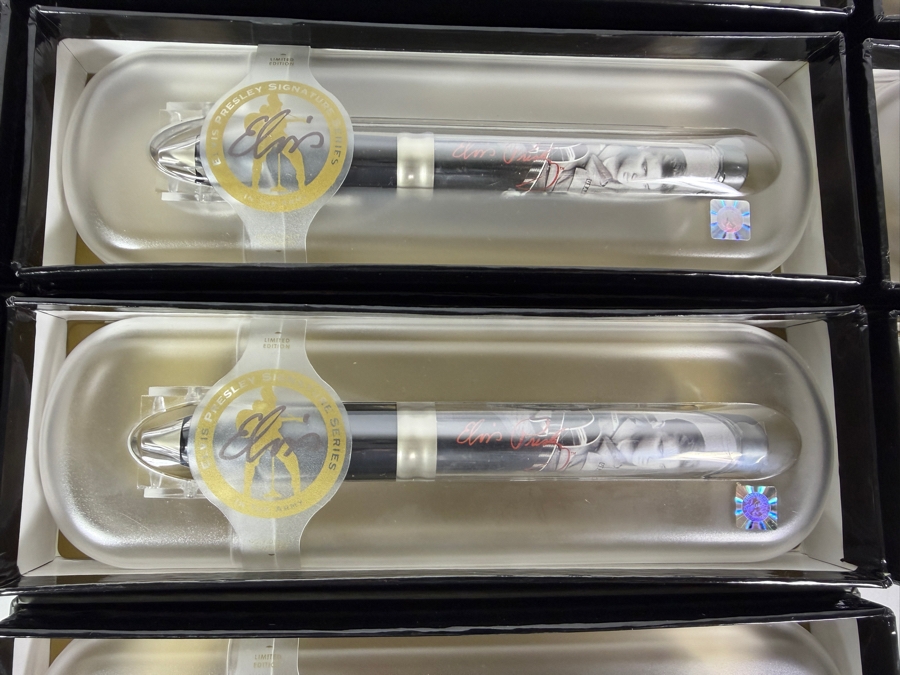 (16) New Elvis Presley In The Army Signature Series Limited Edition Individually Numbered Collectible Memorabilia Pod Pens By The CDM Company [Photo 2]