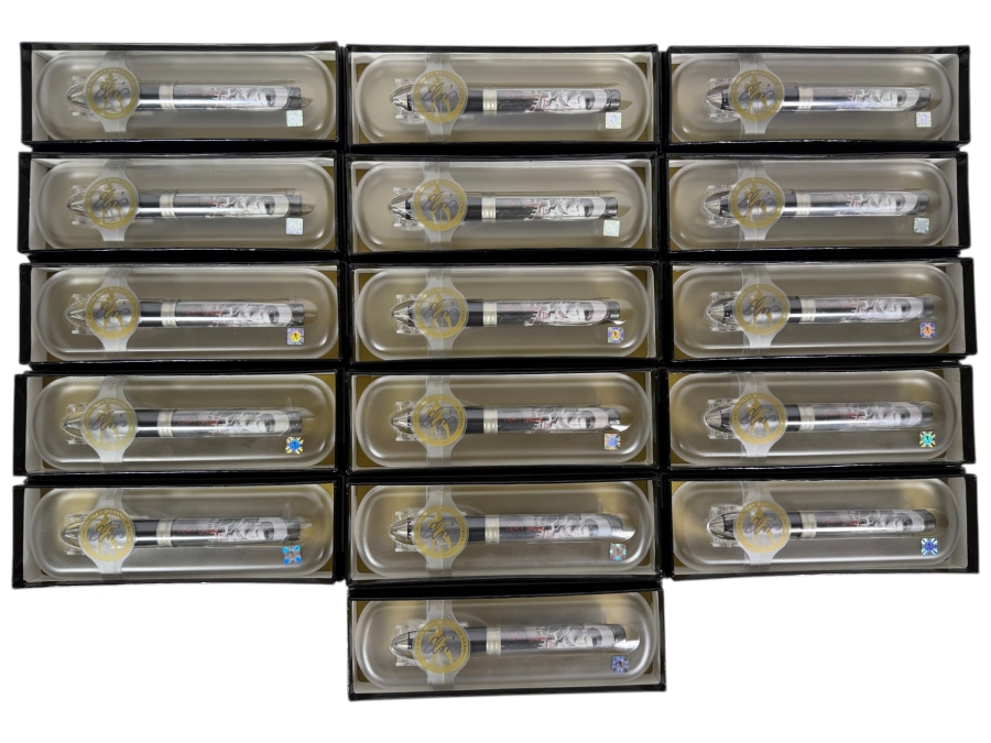(16) New Elvis Presley In The Army Signature Series Limited Edition Individually Numbered Collectible Memorabilia Pod Pens By The CDM Company