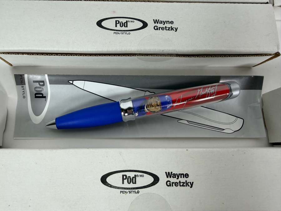 (30) New Wayne Gretzky Signature Series Limited Edition Individually Numbered Collectible Memorabilia Pod Pens By The CDM Company [Photo 2]