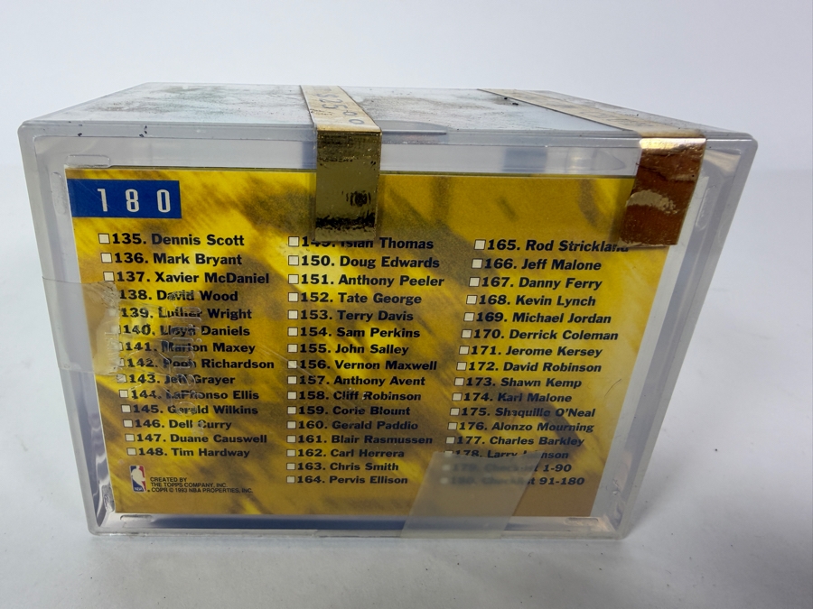 Topps Super Color Stadium Club NBA Basketball 1993-94 Trading Cards Featuring Michael Jordan [Photo 4]