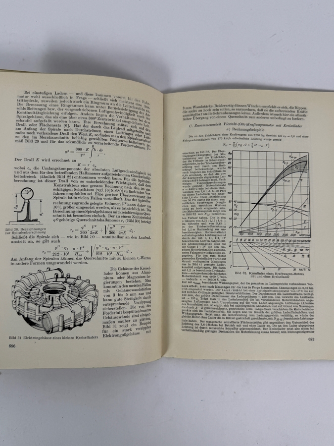  Dr. Werner Theodor von der Nuell's Personal Copy Of His German 1952/53 Technical Paper 'Lader' ('Superchargers') From The Automobiltechnisches Handbuch [Photo 19]