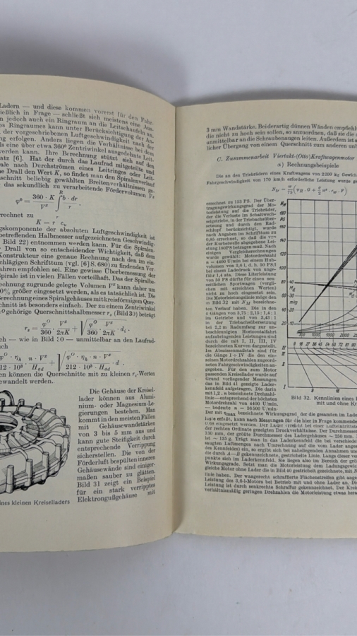  Dr. Werner Theodor von der Nuell's Personal Copy Of His German 1952/53 Technical Paper 'Lader' ('Superchargers') From The Automobiltechnisches Handbuch [Photo 18]