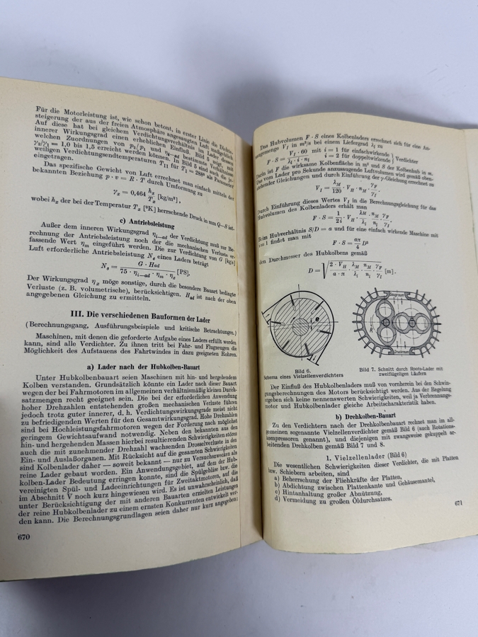  Dr. Werner Theodor von der Nuell's Personal Copy Of His German 1952/53 Technical Paper 'Lader' ('Superchargers') From The Automobiltechnisches Handbuch [Photo 9]