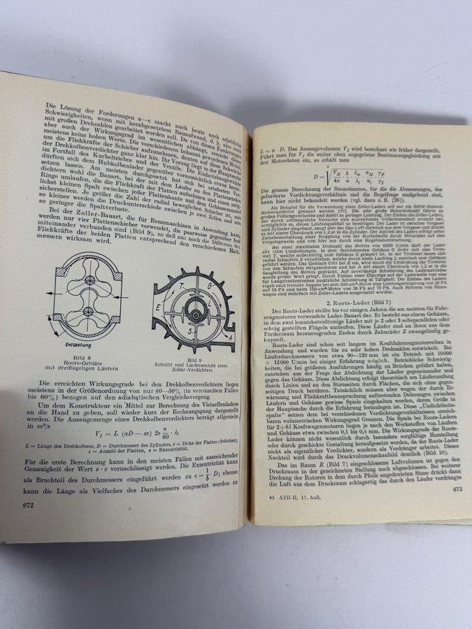  Dr. Werner Theodor von der Nuell's Personal Copy Of His German 1952/53 Technical Paper 'Lader' ('Superchargers') From The Automobiltechnisches Handbuch [Photo 10]