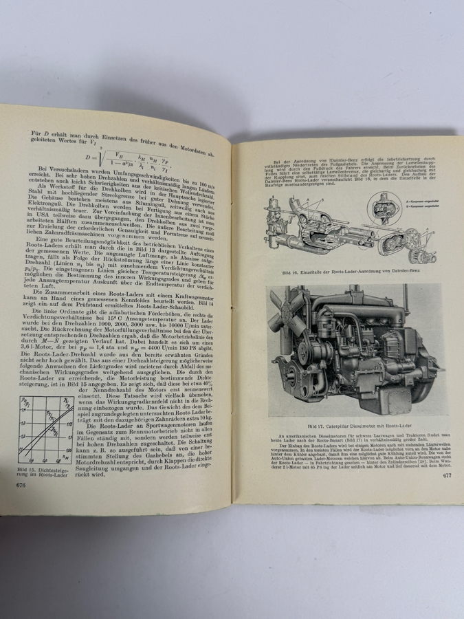  Dr. Werner Theodor von der Nuell's Personal Copy Of His German 1952/53 Technical Paper 'Lader' ('Superchargers') From The Automobiltechnisches Handbuch [Photo 12]