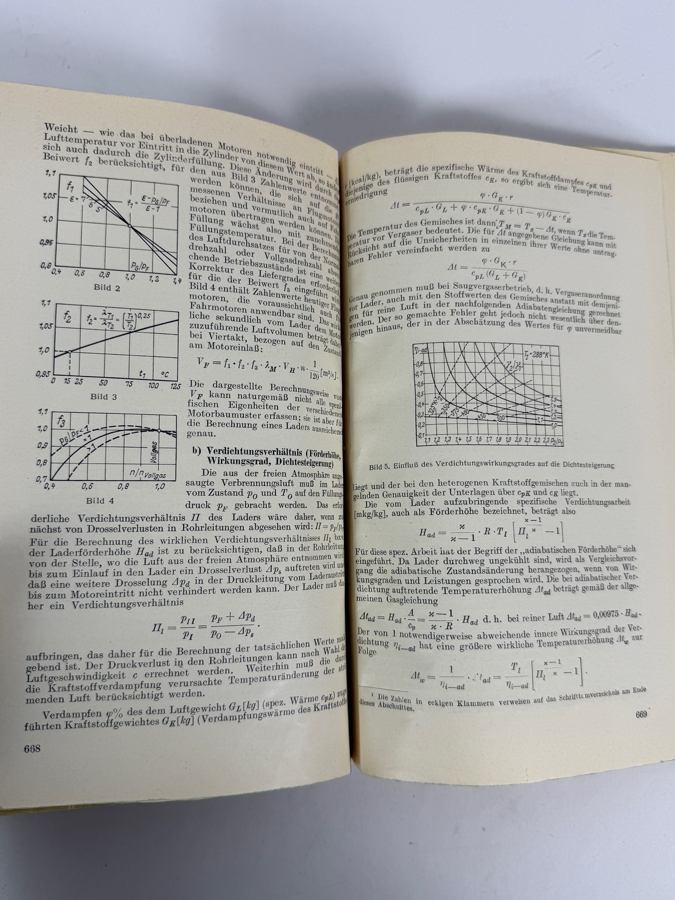  Dr. Werner Theodor von der Nuell's Personal Copy Of His German 1952/53 Technical Paper 'Lader' ('Superchargers') From The Automobiltechnisches Handbuch [Photo 8]