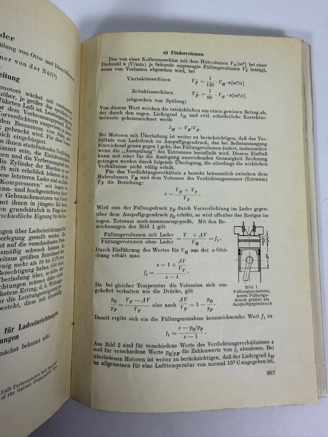  Dr. Werner Theodor von der Nuell's Personal Copy Of His German 1952/53 Technical Paper 'Lader' ('Superchargers') From The Automobiltechnisches Handbuch [Photo 7]