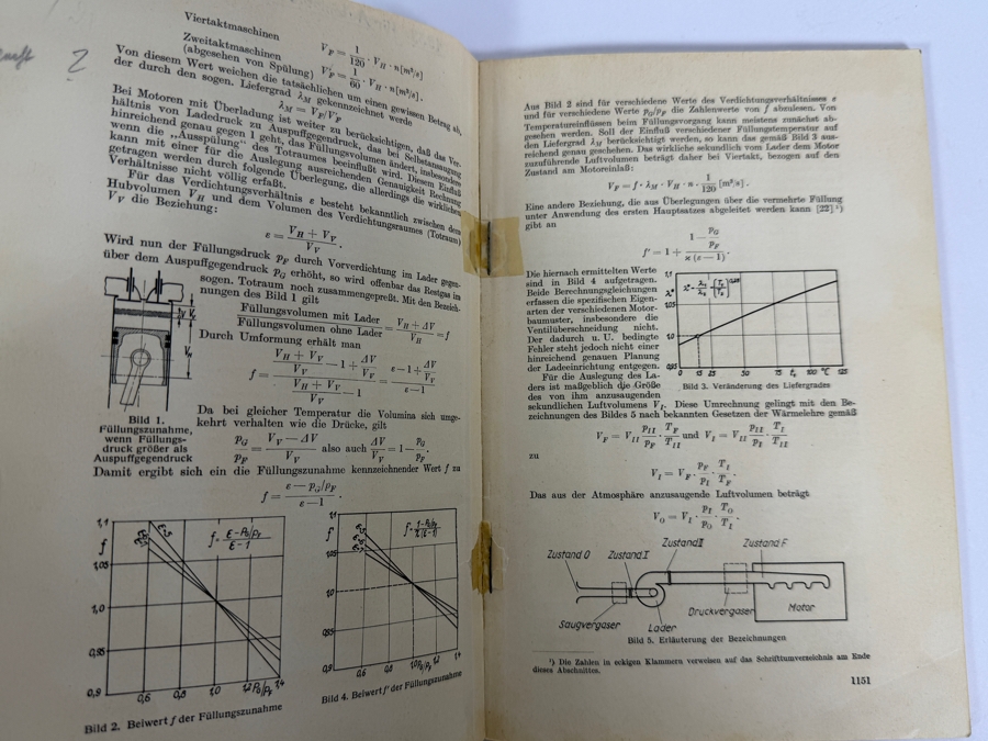 Dr. Werner Theodor von der Nuell's Personal Copy Of His German 1939 Technical Paper 'Ladeeinrichtungen' ('Charging Facilities') From The Automobiltechnisches Handbuch [Photo 5]