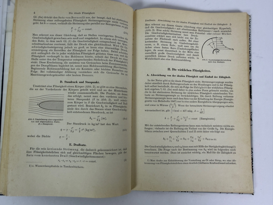 Dr. Werner Theodor von der Nuell's Personal Copy Of His German 1937 Technical Paper 'Die Kreiselrad-Arbeitsmaschinen' (The Rotary Wheel Work Machines) For The German Research Institute for Aviation (Deutsche Versuchsanstalt für Luftfahrt) in Berlin [Photo 11]