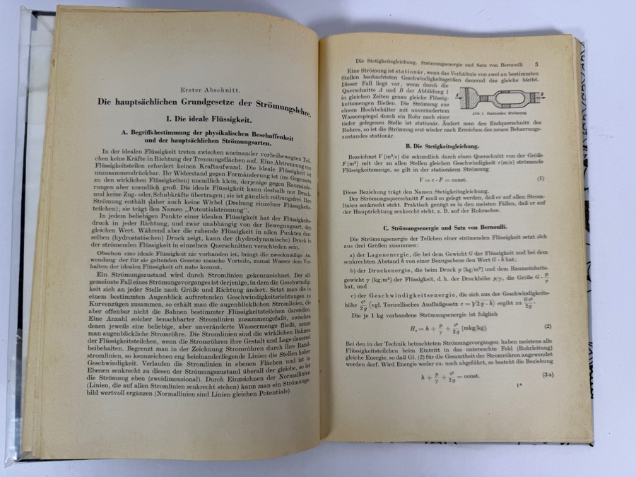 Dr. Werner Theodor von der Nuell's Personal Copy Of His German 1937 Technical Paper 'Die Kreiselrad-Arbeitsmaschinen' (The Rotary Wheel Work Machines) For The German Research Institute for Aviation (Deutsche Versuchsanstalt für Luftfahrt) in Berlin [Photo 10]