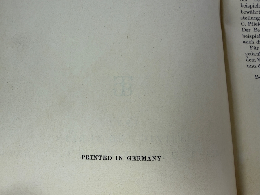 Dr. Werner Theodor von der Nuell's Personal Copy Of His German 1937 Technical Paper 'Die Kreiselrad-Arbeitsmaschinen' (The Rotary Wheel Work Machines) For The German Research Institute for Aviation (Deutsche Versuchsanstalt für Luftfahrt) in Berlin [Photo 7]