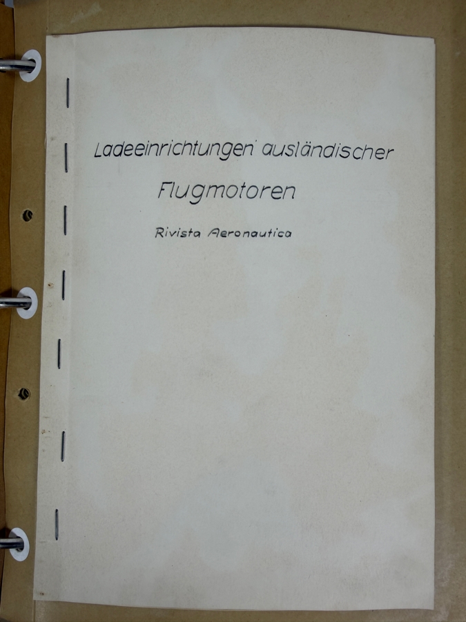 Dr. Werner Theodor von der Nuell's (A Genius Who Revolutionized Modern Day Turbochargers) Personal Copy Of His Technical Papers Starting In Germany In 1935 And Progressing To America's Operation Paperclip - See Photos For Small Sampling [Photo 10]
