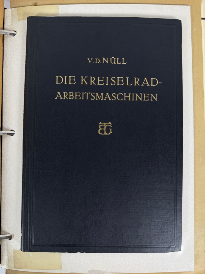 Dr. Werner Theodor von der Nuell's (A Genius Who Revolutionized Modern Day Turbochargers) Personal Copy Of His Technical Papers Starting In Germany In 1935 And Progressing To America's Operation Paperclip - See Photos For Small Sampling [Photo 9]