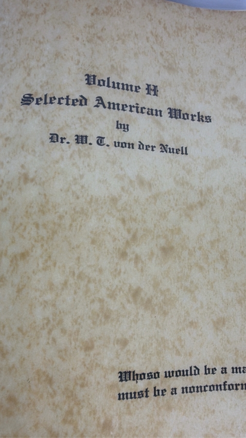 Dr. Werner Theodor von der Nuell's (A Genius Who Revolutionized Modern Day Turbochargers) Personal Copy Of His Technical Papers From US In 1947 And Ending In His Retirement - See Photos For Small Sampling (Mentions Loss Of His Entire Library To Russians) [Photo 3]