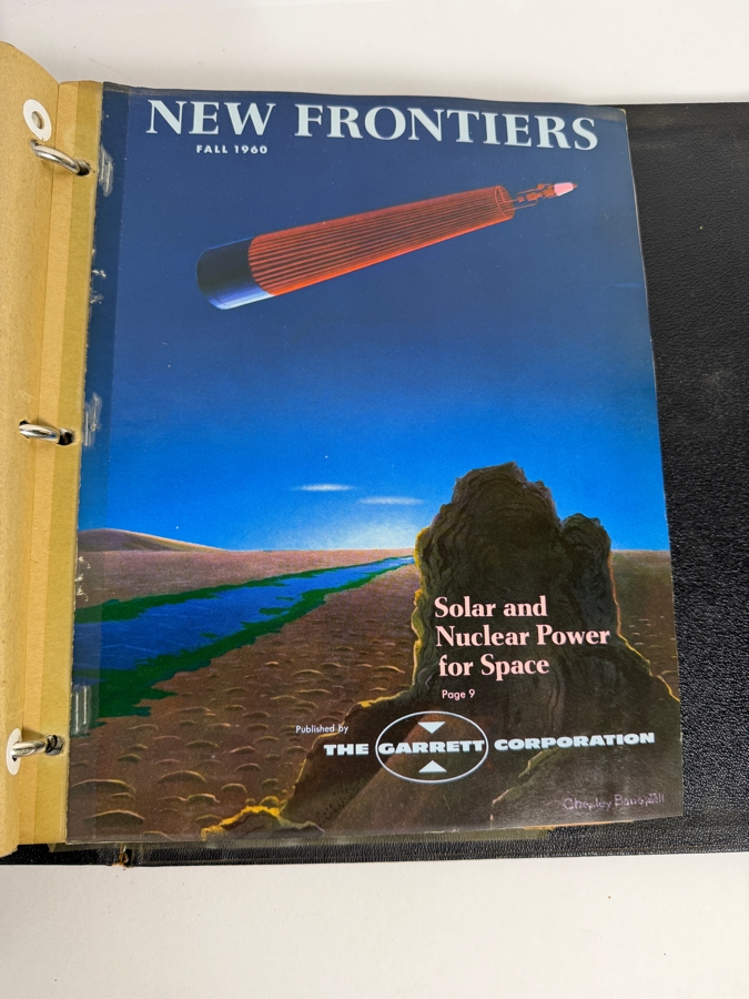 Dr. Werner Theodor von der Nuell's (A Genius Who Revolutionized Modern Day Turbochargers) Personal Copy Of His Technical Papers From US In 1947 And Ending In His Retirement - See Photos For Small Sampling (Mentions Loss Of His Entire Library To Russians) [Photo 32]