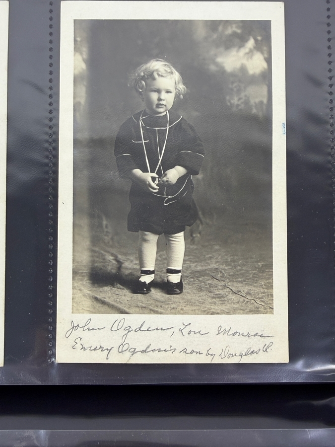Collection Of (330) Vintage Black & White Postcards Mainly Portrait Postcards - See Photos [Photo 4]