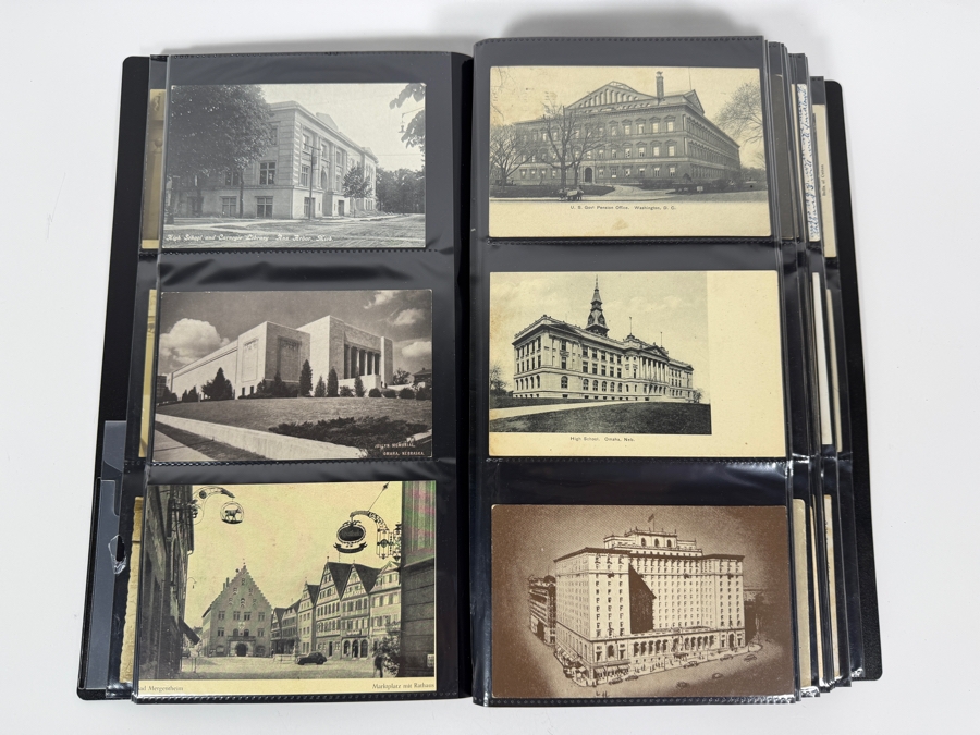 Collection Of (330) Vintage Black & White Postcards Mainly Portrait Postcards - See Photos [Photo 19]
