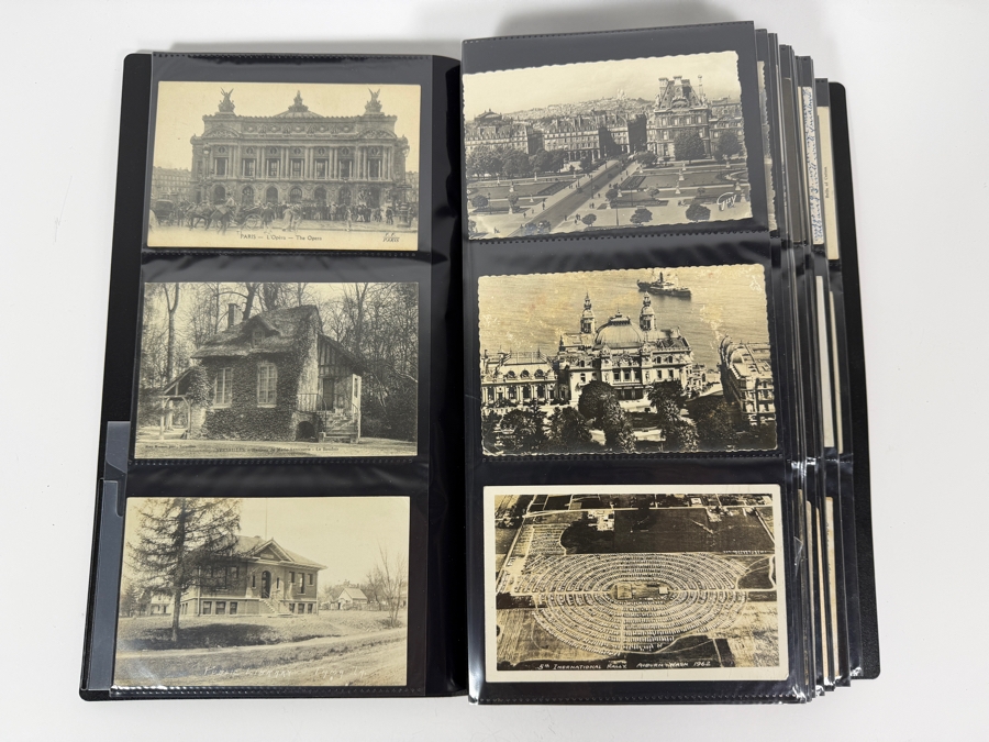 Collection Of (330) Vintage Black & White Postcards Mainly Portrait Postcards - See Photos [Photo 13]
