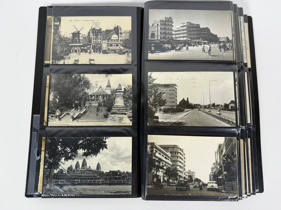 Collection Of (330) Vintage Black & White Postcards Mainly Portrait Postcards - See Photos [Photo 16]