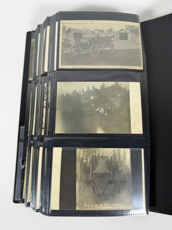Collection Of (330) Vintage Black & White Postcards Mainly Portrait Postcards - See Photos [Photo 35]