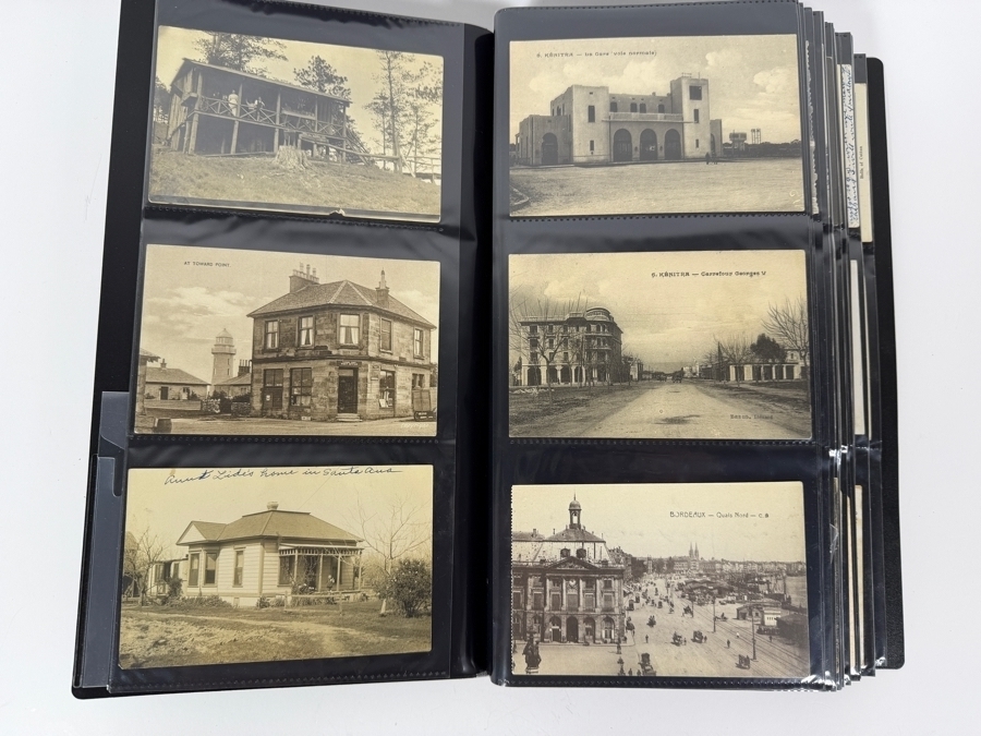 Collection Of (330) Vintage Black & White Postcards Mainly Portrait Postcards - See Photos [Photo 11]