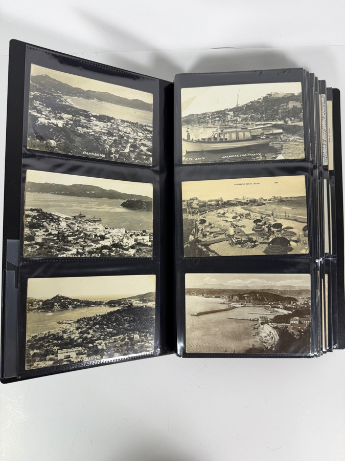 Collection Of (330) Vintage Black & White Postcards Mainly Portrait Postcards - See Photos [Photo 8]