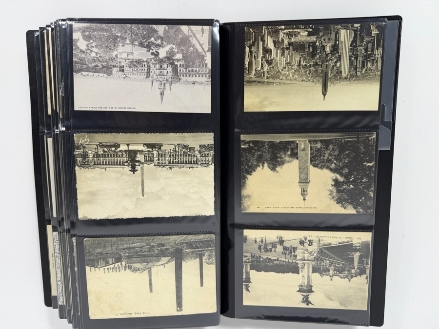 Collection Of (330) Vintage Black & White Postcards Mainly Portrait Postcards - See Photos [Photo 12]