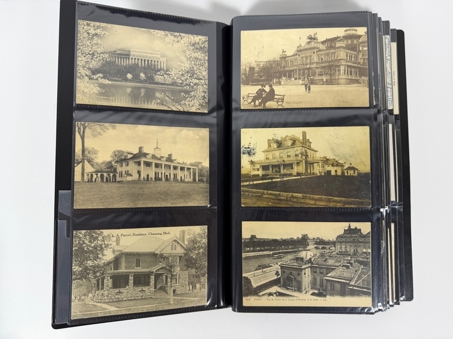 Collection Of (330) Vintage Black & White Postcards Mainly Portrait Postcards - See Photos [Photo 10]
