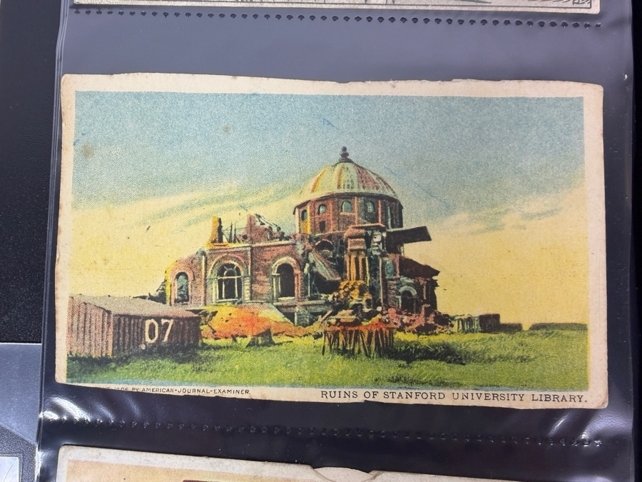 Collection Of (78) Vintage Postcards Of The San Francisco Earthquake, Antique German Postcards, Easter Postcards, Greetings, Happy New Year Postcards, Valentine Postcards And More - See Photos [Photo 20]