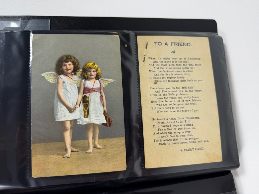 Collection Of (78) Vintage Postcards Of The San Francisco Earthquake, Antique German Postcards, Easter Postcards, Greetings, Happy New Year Postcards, Valentine Postcards And More - See Photos [Photo 11]