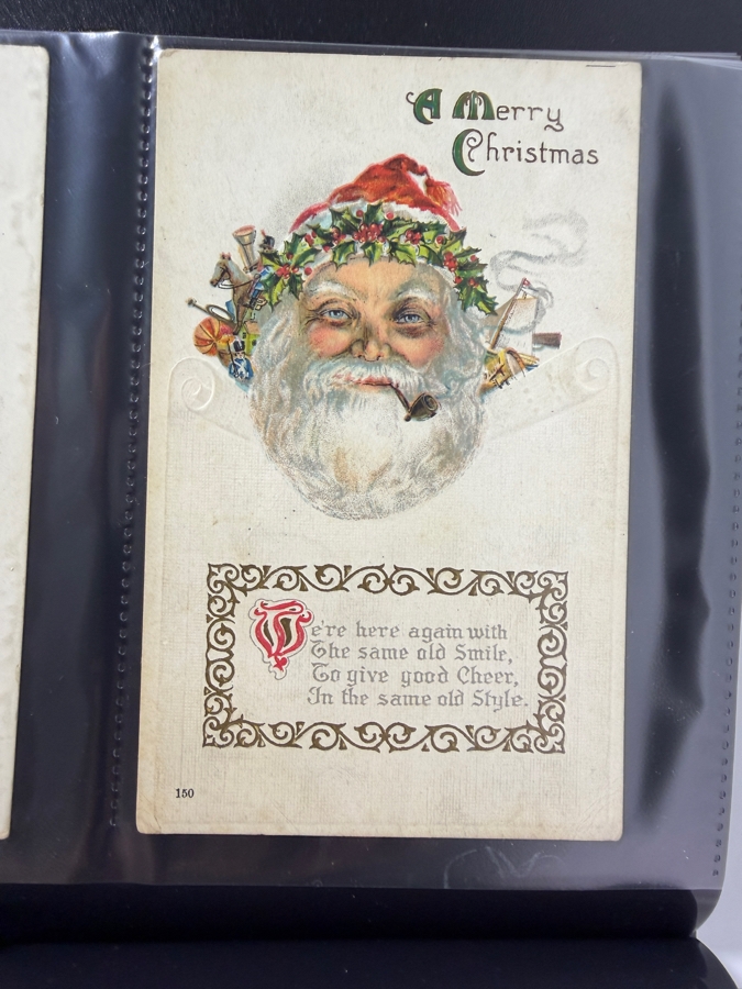 Collection Of (220) Vintage Postcards Including Christmas Postcards, Easter Postcards, Happy New Year Postcards, Happy Birthday Postcards And More - See Photos [Photo 10]