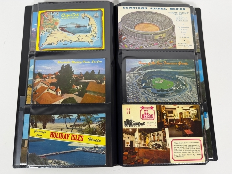 Collection Of (219) Vintage Postcards Including Las Vegas Casino Postcards, Hotel Tourism Postcards, United States Landmark Postcards And More - See Photos [Photo 14]