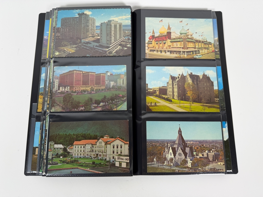Collection Of (219) Vintage Postcards Including Las Vegas Casino Postcards, Hotel Tourism Postcards, United States Landmark Postcards And More - See Photos [Photo 18]