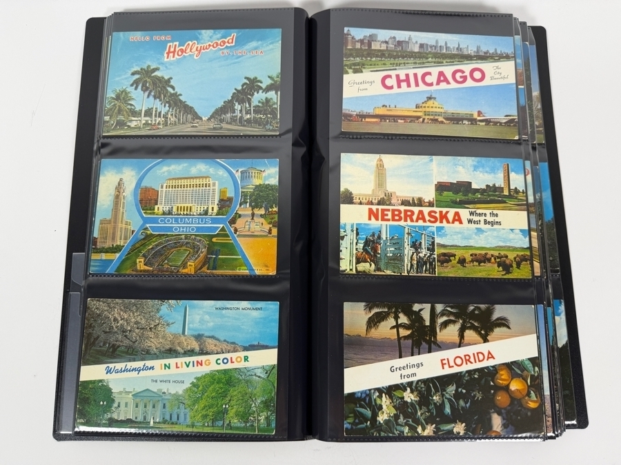 Collection Of (219) Vintage Postcards Including Las Vegas Casino Postcards, Hotel Tourism Postcards, United States Landmark Postcards And More - See Photos [Photo 8]
