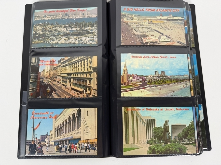 Collection Of (219) Vintage Postcards Including Las Vegas Casino Postcards, Hotel Tourism Postcards, United States Landmark Postcards And More - See Photos [Photo 9]