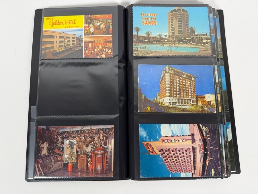 Collection Of (219) Vintage Postcards Including Las Vegas Casino Postcards, Hotel Tourism Postcards, United States Landmark Postcards And More - See Photos [Photo 7]