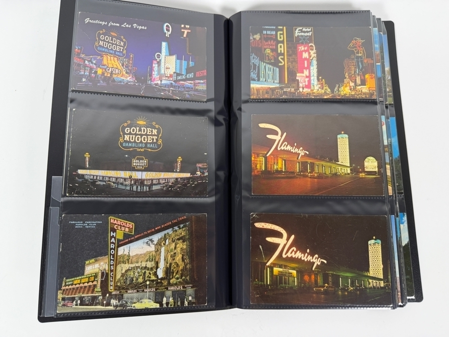 Collection Of (219) Vintage Postcards Including Las Vegas Casino Postcards, Hotel Tourism Postcards, United States Landmark Postcards And More - See Photos [Photo 4]