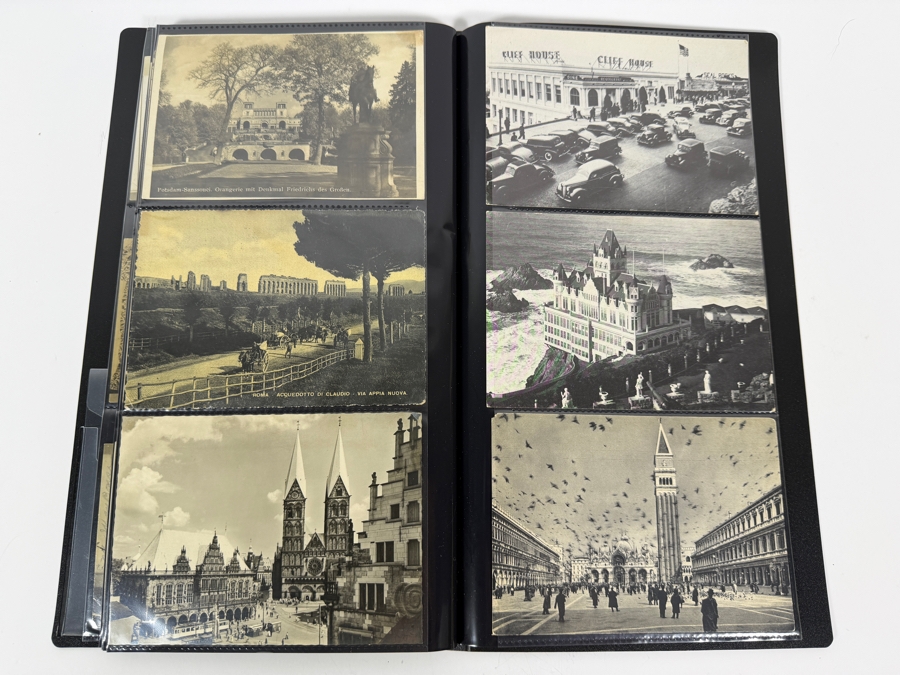 Collection Of (96) Vintage Black & White Postcards - See Photos [Photo 20]
