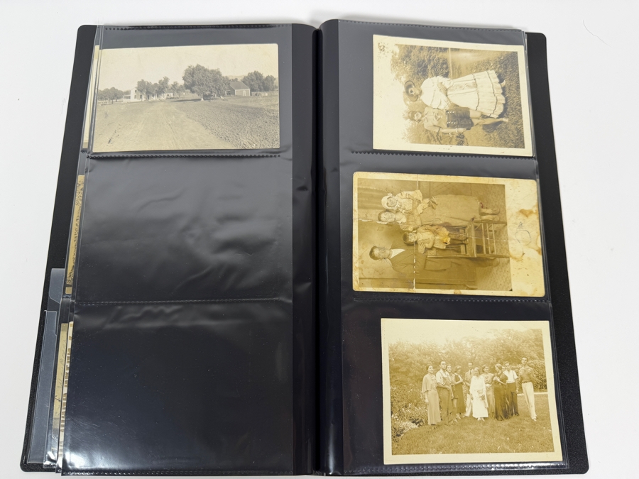 Collection Of (96) Vintage Black & White Postcards - See Photos [Photo 14]