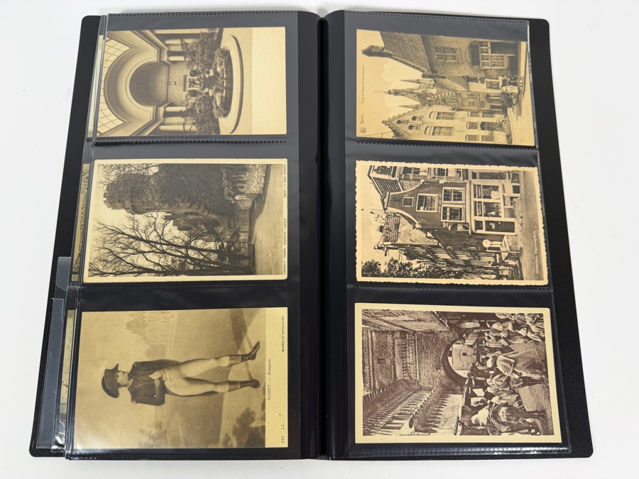 Collection Of (96) Vintage Black & White Postcards - See Photos [Photo 19]