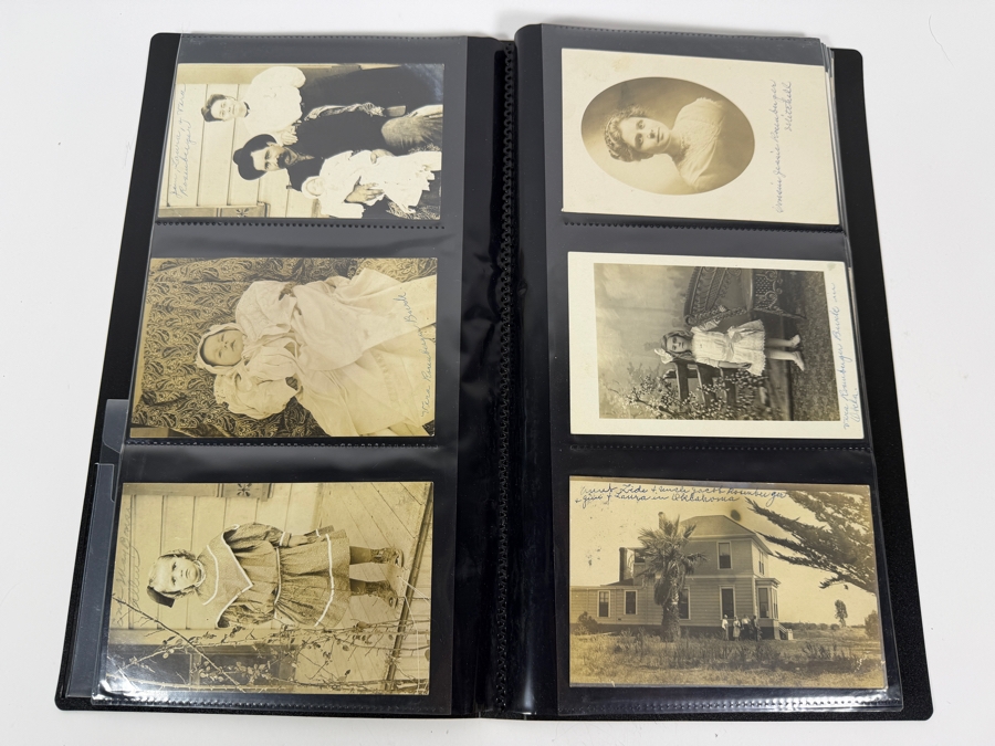 Collection Of (96) Vintage Black & White Postcards - See Photos [Photo 13]