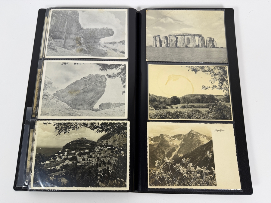 Collection Of (96) Vintage Black & White Postcards - See Photos [Photo 21]