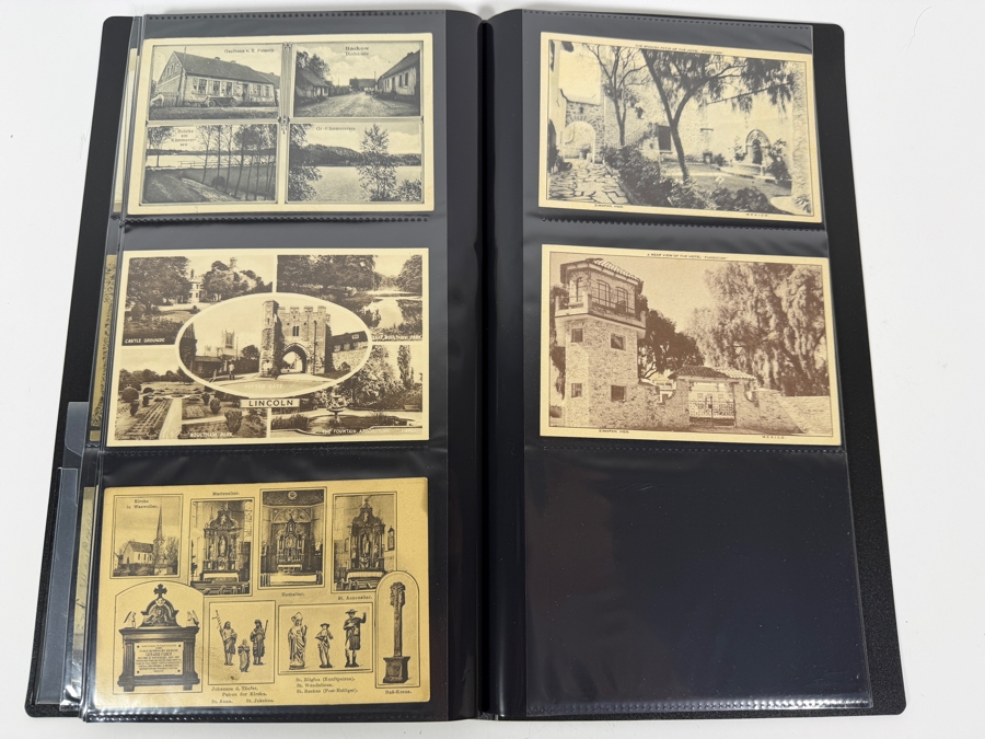 Collection Of (96) Vintage Black & White Postcards - See Photos [Photo 18]